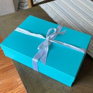 Tiffany & Co. pair of diamond point champagne flutes